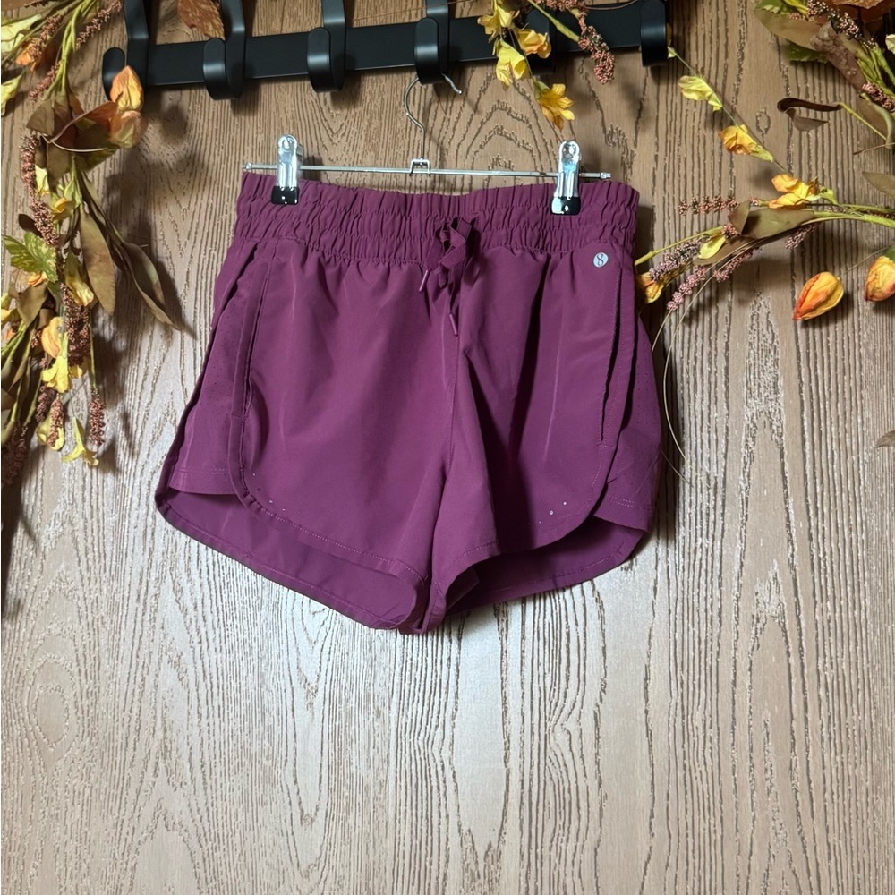 Women's Athletic Shorts in Purple